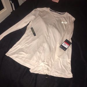 Nike slim fit workout shirt